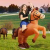 AIXXCUVQ OxfordCloth Polyester OxfordCloth Inflatable Costume For Celebration Horse Mask