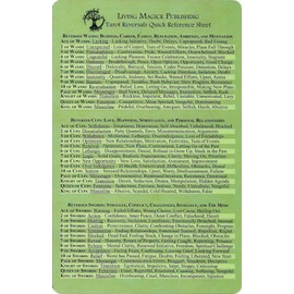 Tarot Reversals Quick Reference Sheet - Living Magick (Living Magick)