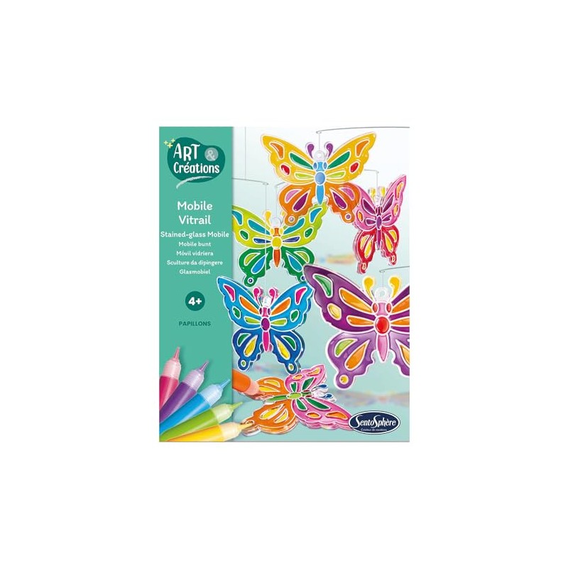 SENTOSPHERE - Mobile Butterflies Craft Kit