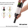 Wine Stoppers Vacuum, Rubber Wine Stoppers for Bottles Silicone Wine