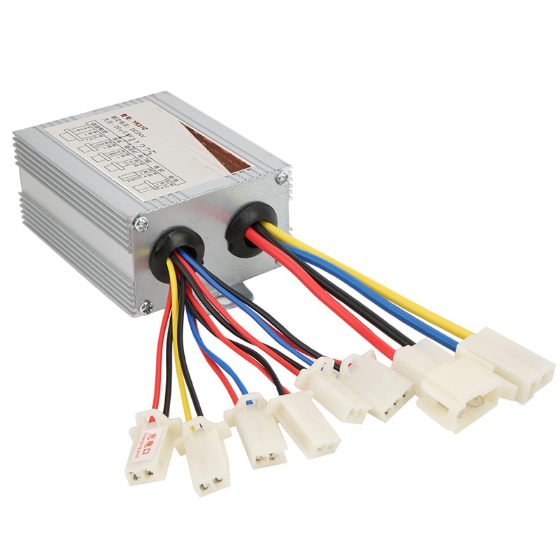 24V500W Brush Electric Bike Controller and Long Line Thumb Throttle