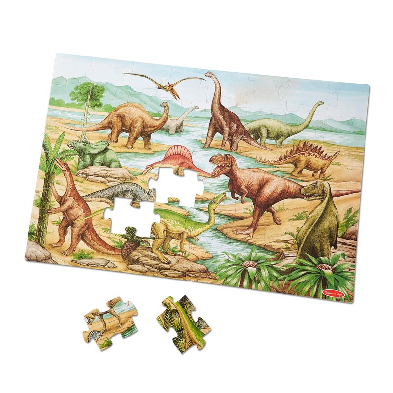 Melissa & Doug Dinosaurs Floor Puzzle - 48 Pieces (2