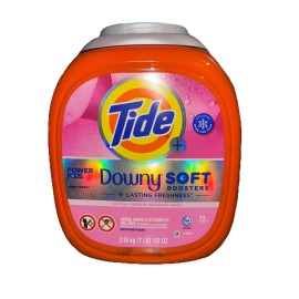 Tide Downy Soft Boosters April Fresh 72 Pacs Power Pods Laundry- NEW