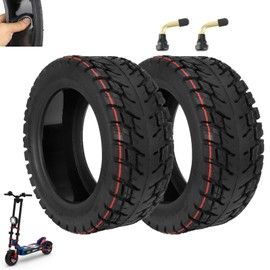RidTianTek 100/65-6.5 Off-Road Tubeless Tire for VSETT 11+/Zero 11X/Dualtron for 11 Inch Electric Scooter Accessories, Self Repairing Tires, Non-Slip Replacement Wheels for Scooter (2 pcs)