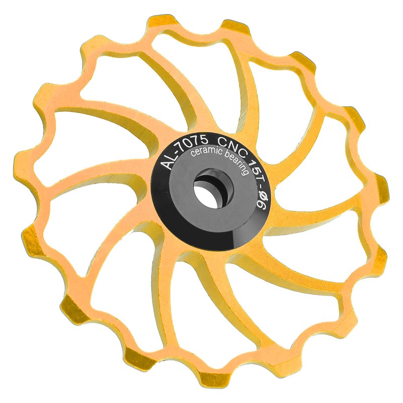 MEIJUN Rear Derailleur Guide Pulley Wheel 15T Ceramic Bearing for