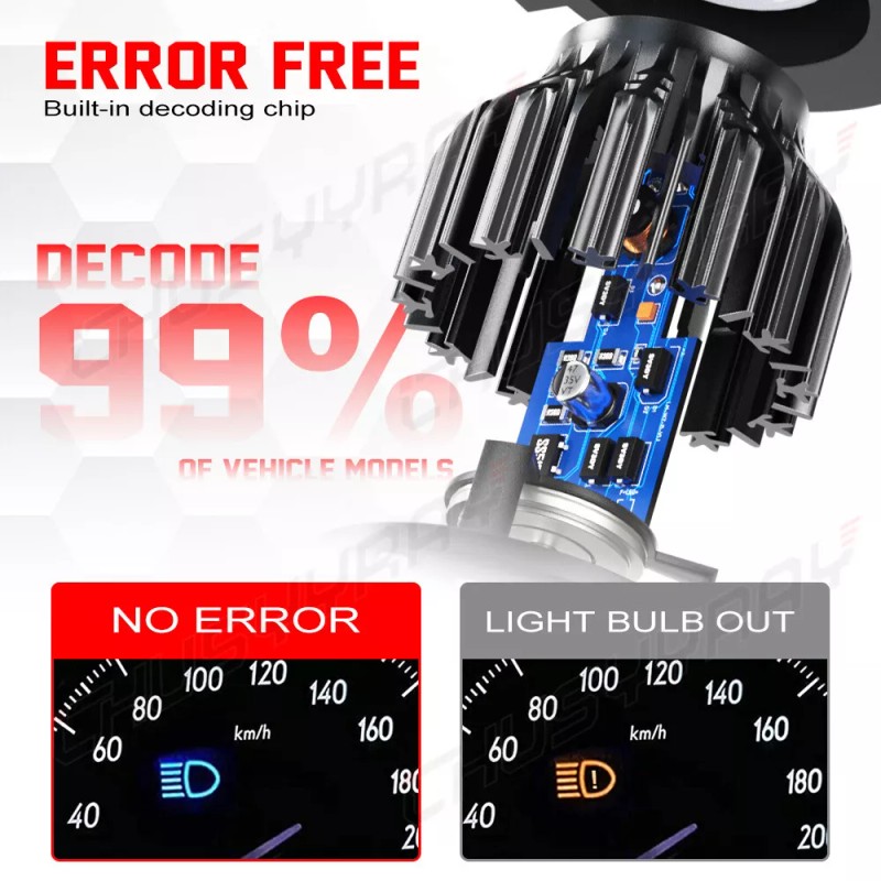 CHUSYYRAY 9007 HB5 LED Headlight Kit Bulbs fits CHRYSLER Cirrus