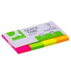 Q-Connect Quick Tabs, 20 x 50 mm, Neon, Pack of