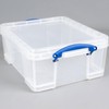 Really Useful Box 17 Liter Plastic Stackable Storage Container w/Snap