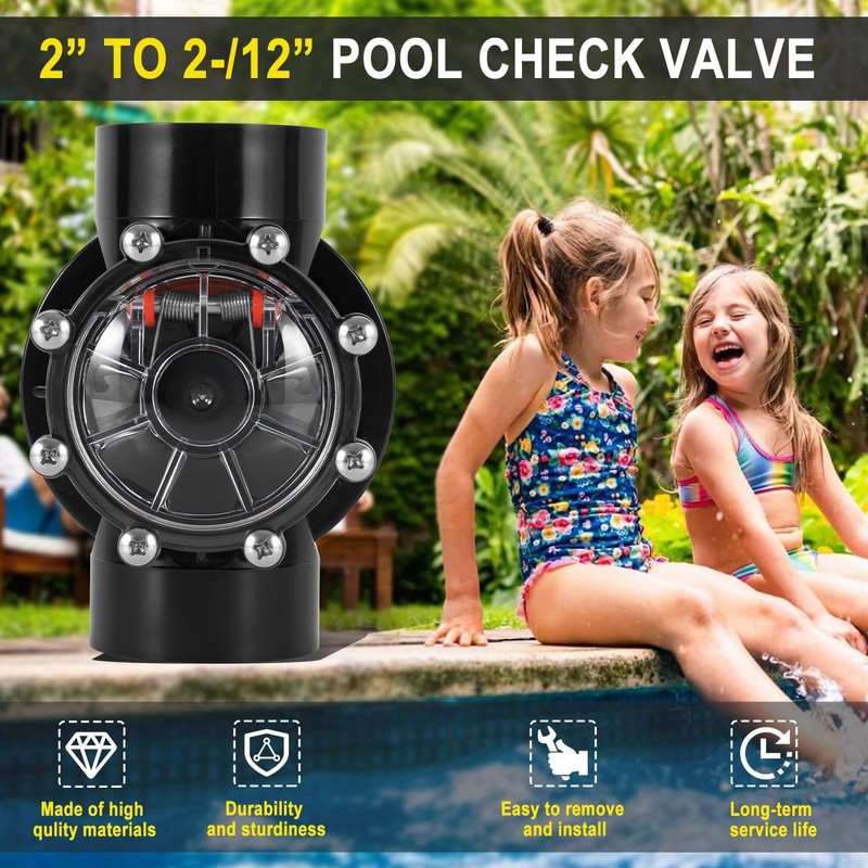 Pool Check Valve Replaces for Jandy 7305 valve, 2” to