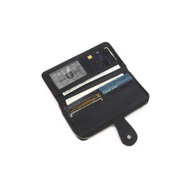 LOVESHE Women's Boho RFID Wallet Clutch - Stylish, Spacious w/Wristlet for Travel, Holds Cards, Phone, Cash(Horse)