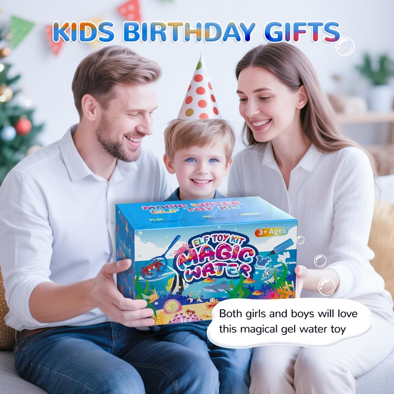 Magic Water Elf toy Kit, Squishy Making Kit with 24