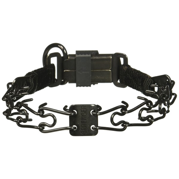 Herm Sprenger Black Stainless Steel 16" Prong Collar, One Size