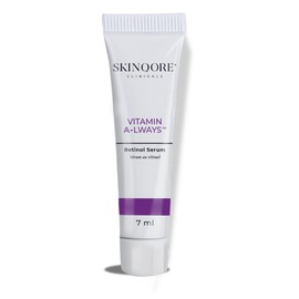 Skinqore Clinicals Retinol Serum | Anti Aging Hyaluronic Acid and Ceramides | Face Moisturizer Brightening Firming | Gentle Exfoliation with Soothing Aloe Vera | USA Made Natural Skincare - 7 ml