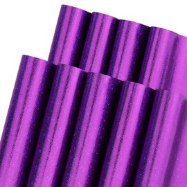 BEISHIDA Purple Star Gift Wrapping Paper Solid Color Metallic Shine Gift Wrap Paper,Rainbow Shiny Packing Paper for Birthday,Christmas Wrapping Paper,DIY Decorations-12 Sheets Folded 20inx28in