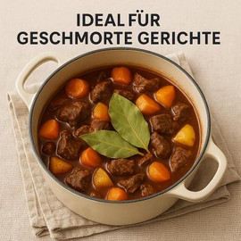 Lorbeerblätter getrocknet 500g mittelgroß aromatisch naturbelassen für fleisch und saucen