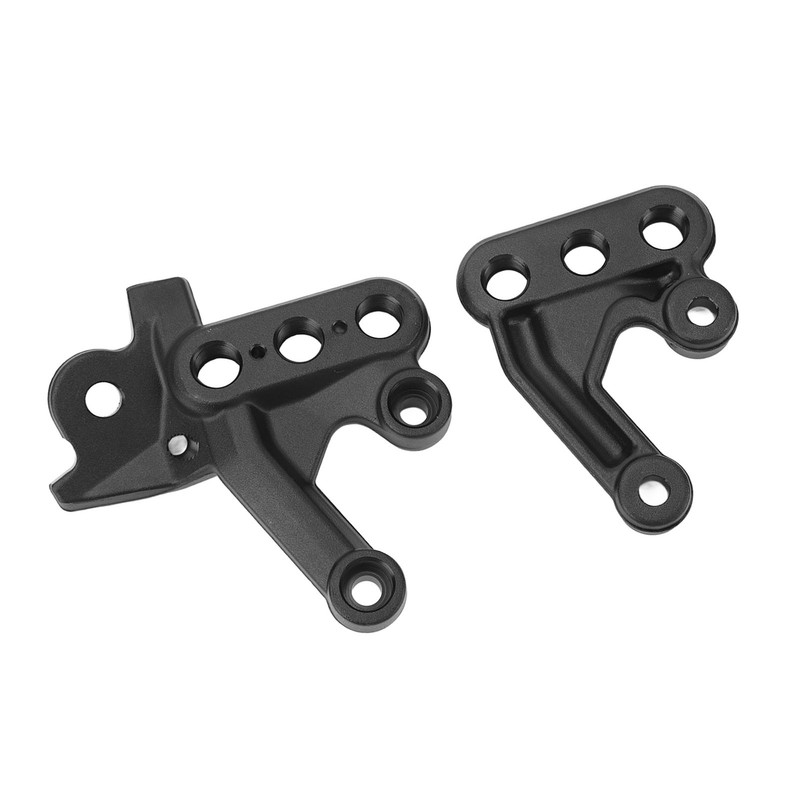 Motorcycle Foot Pegs Bracket Set Metal Construction Stable High Strength