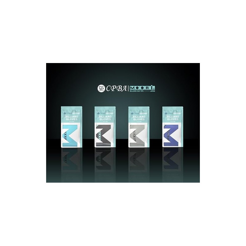 Moori Professional Billiards Glove (Black, X-Large, Open Finger Right)