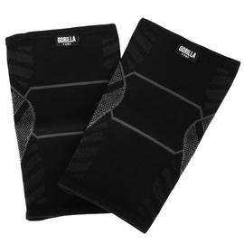 Gorilla Pump Par De Coderas De Compresión Para Crossfit, Gym Y Levantamiento Con Soporte Articular, Elasticidad Y Comodidad En Entrenamientos Intensos.