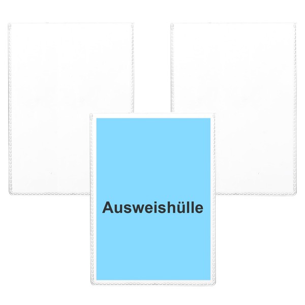 WDFCN Pack of 3 ID Card Covers A7 Case Student