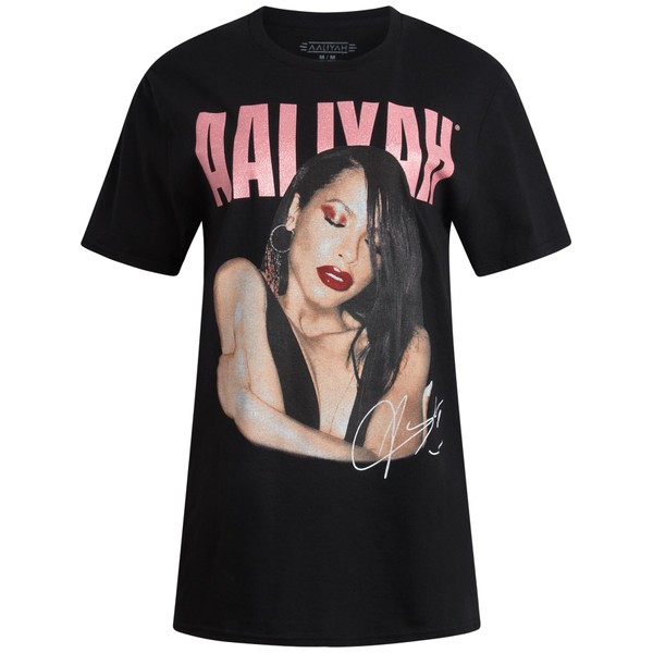 Aaliyah Womens T Shirts - Soft Lightweight Crewneck Graphic Tees