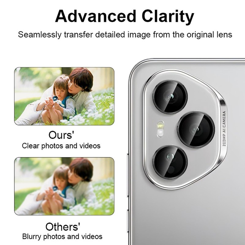 GIOPUEY Pack of 2 Camera Protection Compatible with Honor 400