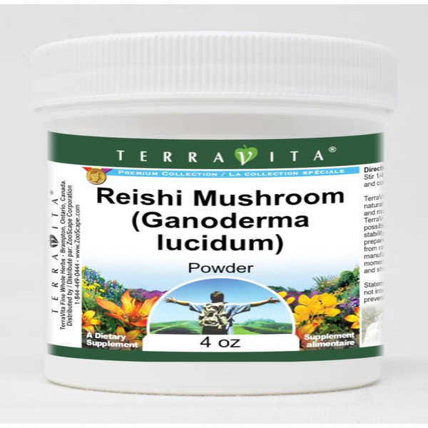 Reishi Mushroom (Ganoderma lucidum) Powder (4 oz, ZIN: 511415)