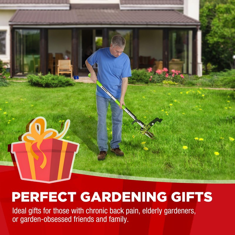 WORKPRO Stand Up Weed Puller Tool, Garden Dandelion Weeder Puller