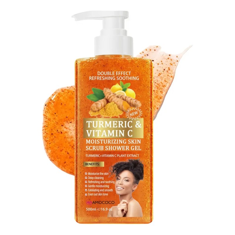 Gel De Ducha Con Vitamina C Exfoliante 2 Pzas