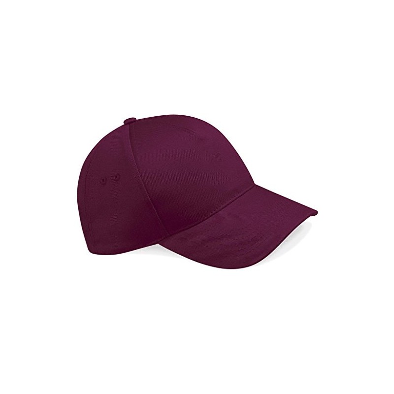 Beechfield Ultimate 5 Panel Cap, B15 - burgundy