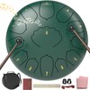 D Major Steel Tongue Drum Handpan, 12 Inch 13 Note