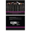 SHANY Pro Set de 24 brochas hechas a mano con