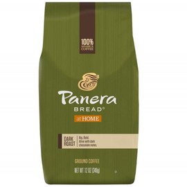 Panera Bread Ground Coffee, Dark Roast, 12 Ounce