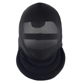 LEONARK Armoury AR7011 Helmet- Fencing Coach Mask - CE 350N Certified National Grade Masque - Fencing Protective Gear with Storage Bag (Fixed, S)