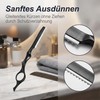 IUSOT Hair Styling Razor with 10 Replacement Blades - Black