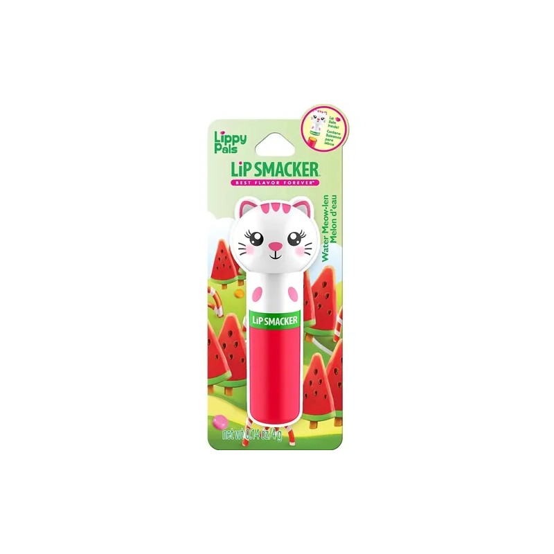 Lip Smacker Lippy Pals Bálsamo Labial Gatito Sandía Lip Balm