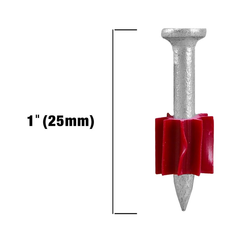 Freeman CNDPN1 1" Concrete Drive Pins Without Washers (100 Count)