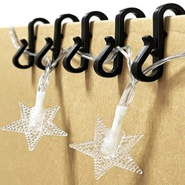 Set of 50 Mini Christmas Light Clips for Christmas Lights - Quick & Easy Installation of Christmas Lights - for Hanging Outdoor Lights Holiday Light String Lights Clips - No Tools Required