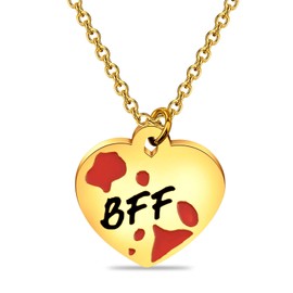 KEYCHIN Jennifer BFF Necklace Megan Movie Fans Gifts Jennifer Jewelry for Horror Movie Lover (BFF NK-S)