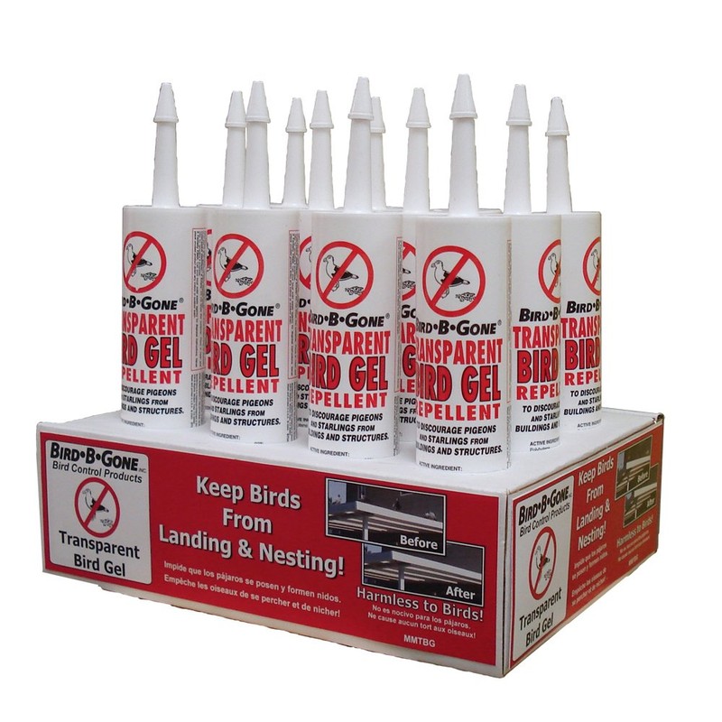 Bird B Gone AMZTBG Transparent Bird Gel/Repellant