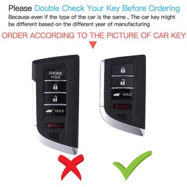 Soft TPU Car Key Fob Cover Protector for Acura Compatible with 2022 2023 Acura RDX MDX 4 Buttons Remote Smart Cover Fob Case Accessories (Purple)