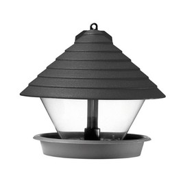 Hammarplast 9325409 Bird Feeding House 27 cm Black or Green, 1, Black