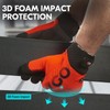 Vgo... Safety Work Gloves Anti Impact Touchscreen,Mechanics Gloves,Impact Gloves,Anti-Vibration Gloves,Oild