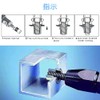 Menetop Rivet Nuts 200 Pcs Steel Alloy Rivet Rivet Nut