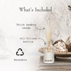 K. Hall Designs Washed Cotton Boxed Diffuser Kit, Refreshing Clean