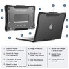 Techprotectus Rugged Laptop Sleeve with Keyboard Cover for Apple 13.6