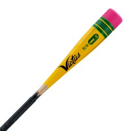 MARUCCI Victus Vibe Pencil Tee Ball Bat, 2 5/8" Barrel, -11 Drop, USA Baseball Certified, 25" / 14 oz