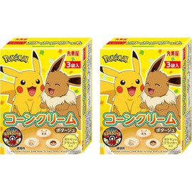 Marumiya Pocket Monster Instant Corn Cream Soup 3 Serves Set Of 2