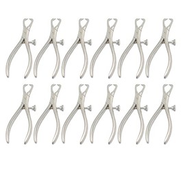 OdontoMed2011 Set of 12 Pieces Baade Band Removing Pliers Orthodontic Instruments Stainless Steel Ortho Plier Orthodontics Supplies
