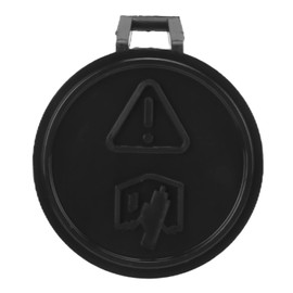 KIMISS Motor Coolant Overflow Reservoir Tank Black Lid, Expansion Tank Water Bottle Cap Replacement for Mini One 2001 to 2008