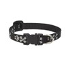 LupinePet Originals 1/2" Bling Bonz 8-12" Adjustable Collar for Small